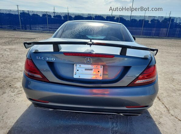 WDDPK3JA6HF128405 2017 MERCEDES-BENZ SLC Серый Вид сзади