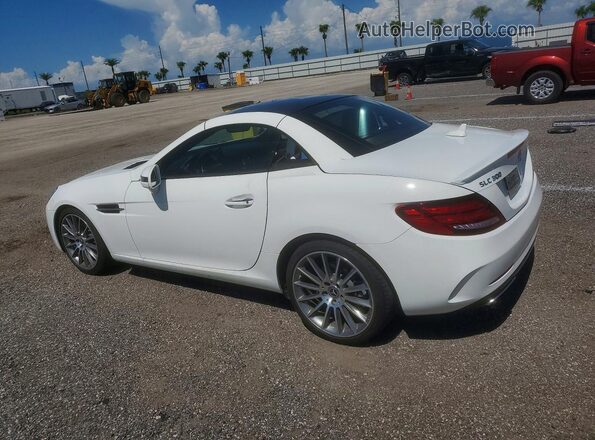 WDDPK3JA7JF148541 2018 MERCEDES-BENZ SLC White უკანა მარცხენა