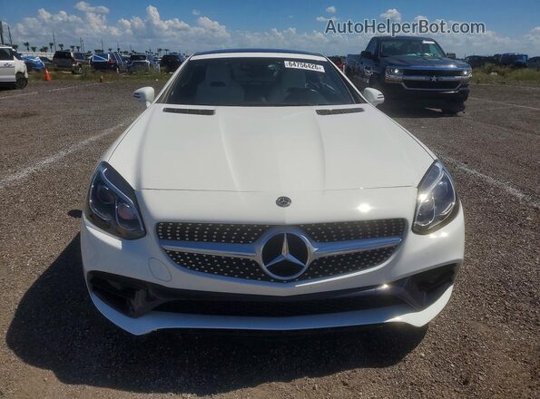 WDDPK3JA7JF148541 2018 MERCEDES-BENZ SLC White წინა ხედი