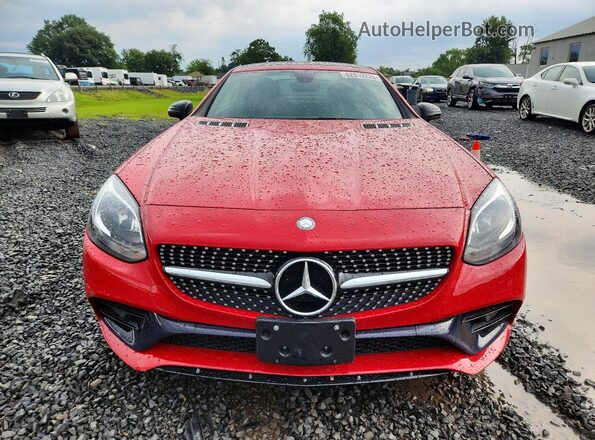 WDDPK3JAXHF137866 2017 MERCEDES-BENZ SLC Red Vista frontal