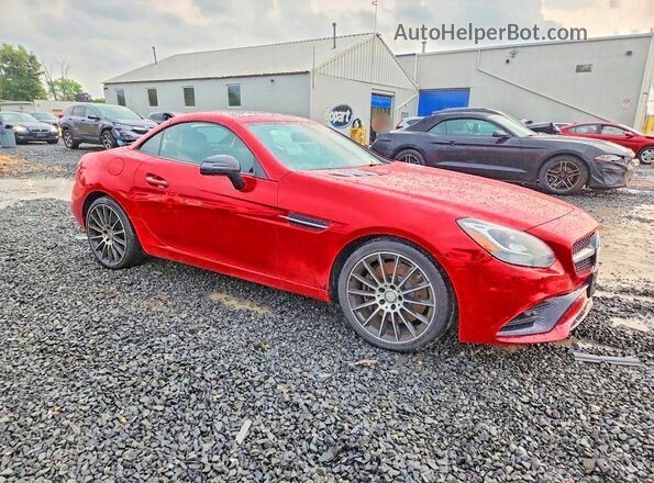 WDDPK3JAXHF137866 2017 MERCEDES-BENZ SLC Red Delantero derecho
