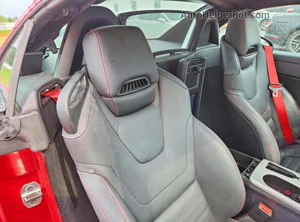 WDDPK3JAXHF137866 2017 MERCEDES-BENZ SLC Red Vista de los asientos traseros