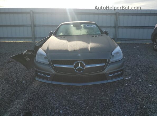 WDDPK5HA1GF117456 2016 MERCEDES-BENZ SLK Gray Widok z przodu