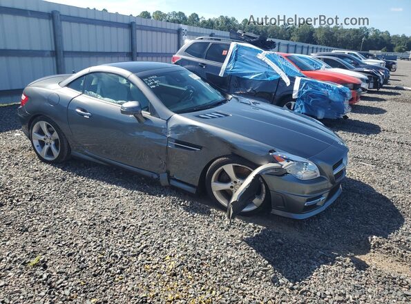 WDDPK5HA1GF117456 2016 MERCEDES-BENZ SLK Gray Przód prawy