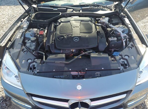 WDDPK5HA1GF117456 2016 MERCEDES-BENZ SLK Gray Widok wnętrza z tyłu