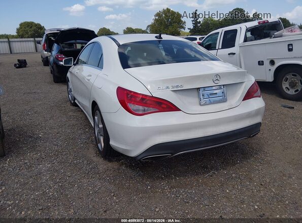 WDDSJ4EB0HN424290 2017 MERCEDES-BENZ CLA 250 White უკანა მარცხენა