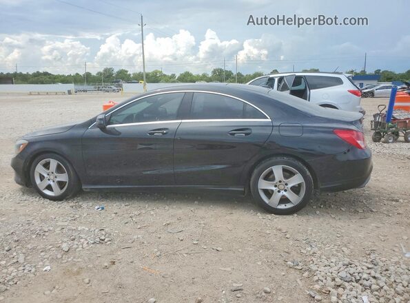 WDDSJ4EB0HN439064 2017 MERCEDES-BENZ CLA-CLASS Черный Задняя левая четверть