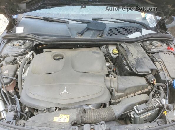 WDDSJ4EB0HN439064 2017 MERCEDES-BENZ CLA-CLASS Черный Вид задней части салона
