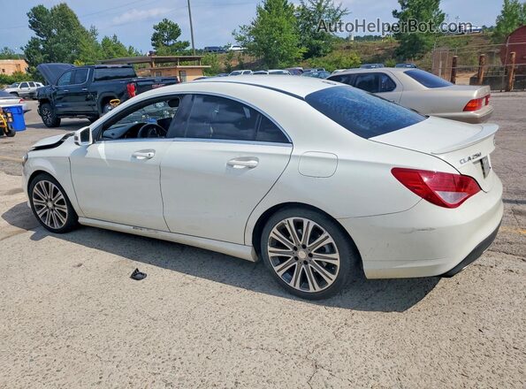 WDDSJ4EB0JN510656 2018 MERCEDES-BENZ CLA-CLASS White Trasero izquierdo