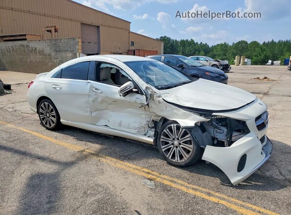 WDDSJ4EB0JN510656 2018 MERCEDES-BENZ CLA-CLASS White Delantero derecho