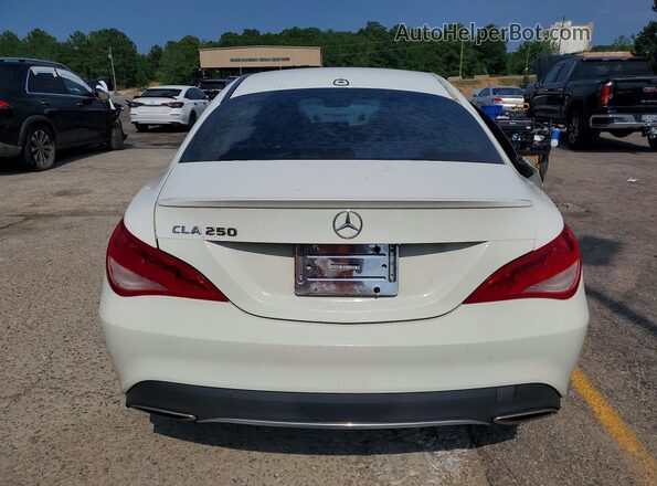 WDDSJ4EB0JN510656 2018 MERCEDES-BENZ CLA-CLASS White Vista trasera