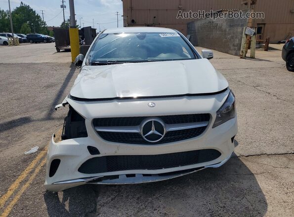 WDDSJ4EB0JN510656 2018 MERCEDES-BENZ CLA-CLASS White Vista frontal