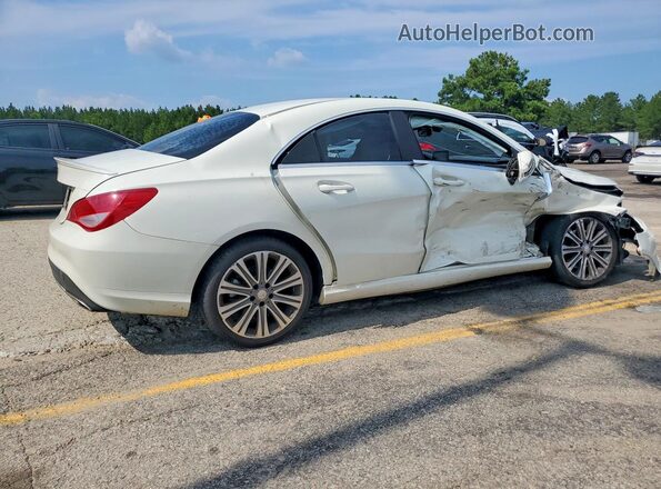 WDDSJ4EB0JN510656 2018 MERCEDES-BENZ CLA-CLASS White Trasero derecho