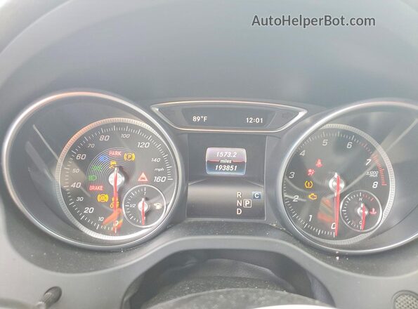 WDDSJ4EB0JN510656 2018 MERCEDES-BENZ CLA-CLASS White Vista del cuadro de instrumentos
