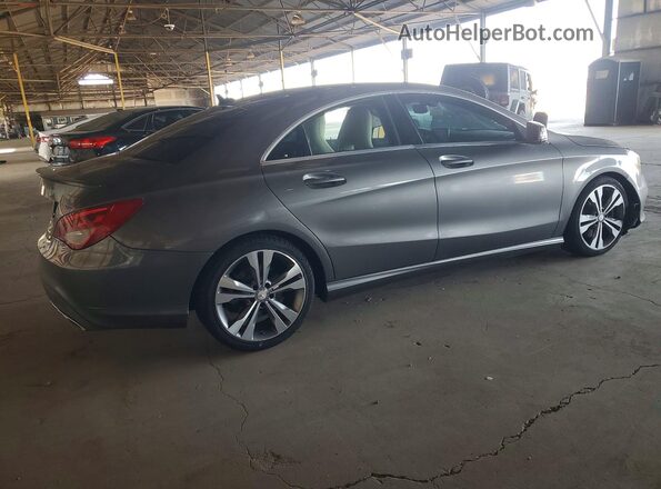 WDDSJ4EB0JN510883 2018 MERCEDES-BENZ CLA-CLASS Серый Задняя правая четверть