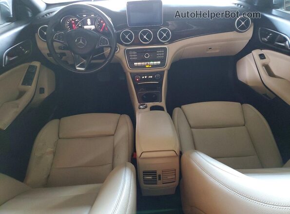 WDDSJ4EB0JN510883 2018 MERCEDES-BENZ CLA-CLASS Серый Вид панели приборов