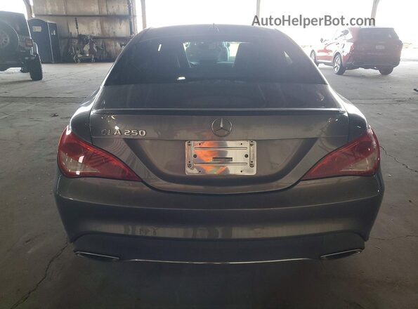 WDDSJ4EB0JN510883 2018 MERCEDES-BENZ CLA-CLASS Серый Вид сзади
