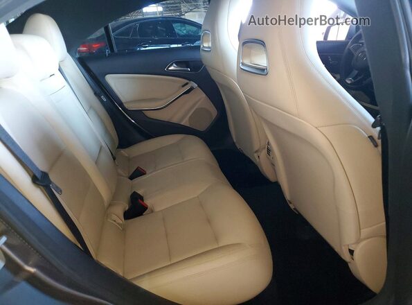 WDDSJ4EB0JN510883 2018 MERCEDES-BENZ CLA-CLASS Серый Вид задних сидений