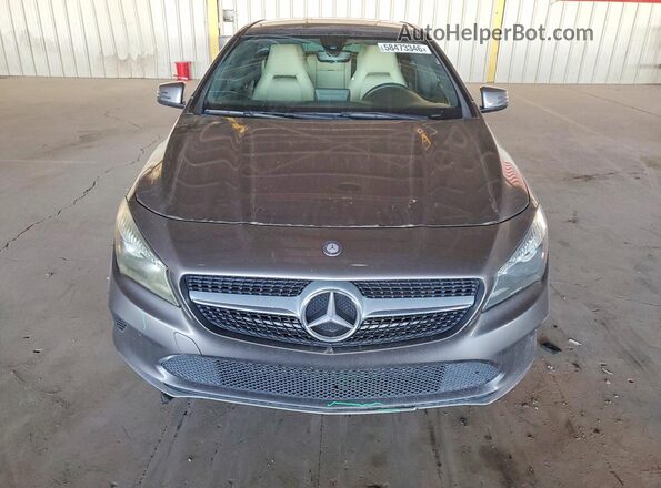 WDDSJ4EB0JN510883 2018 MERCEDES-BENZ CLA-CLASS Серый Вид спереди