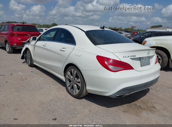 WDDSJ4EB0JN526131 2018 MERCEDES-BENZ CLA 250 Белый Задняя левая четверть
