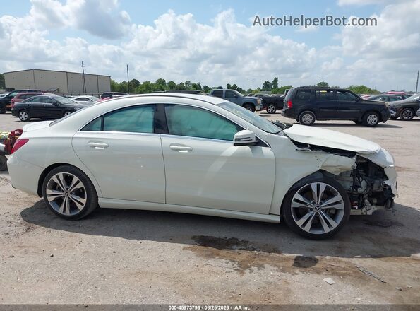WDDSJ4EB0JN526131 2018 MERCEDES-BENZ CLA 250 Белый Вид задней части салона
