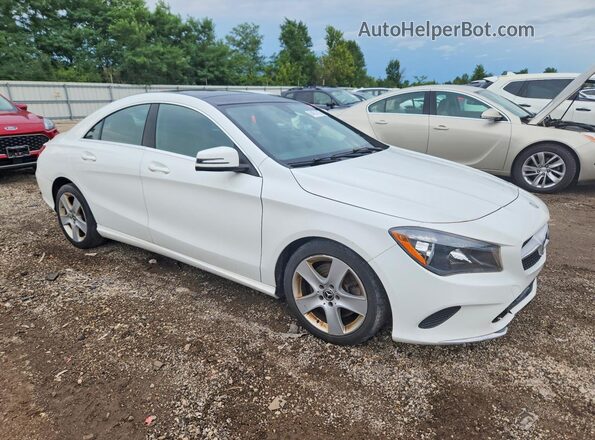 WDDSJ4EB0KN740246 2019 MERCEDES-BENZ CLA-CLASS White Delantero derecho