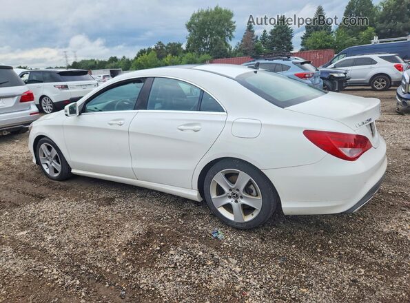 WDDSJ4EB0KN740246 2019 MERCEDES-BENZ CLA-CLASS White Trasero izquierdo