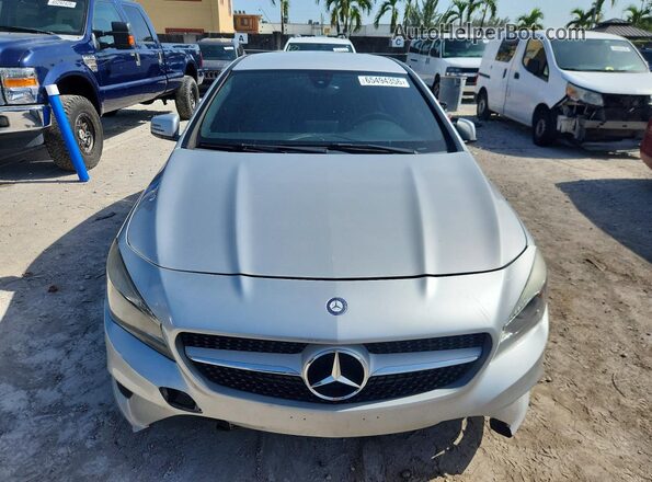 WDDSJ4EB1GN327162 2016 MERCEDES-BENZ CLA-CLASS Silver Widok z przodu
