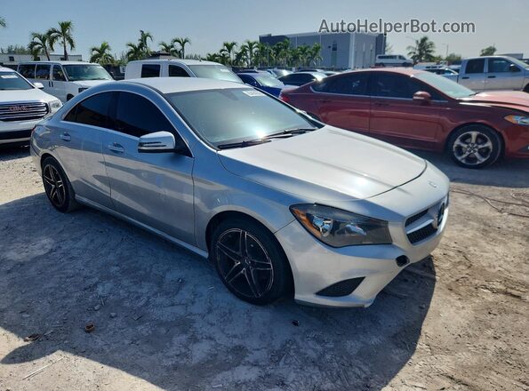 WDDSJ4EB1GN327162 2016 MERCEDES-BENZ CLA-CLASS Silver Przód prawy