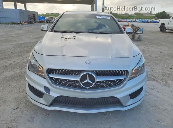 WDDSJ4EB1GN379407 2016 MERCEDES-BENZ CLA-CLASS Silver Widok z przodu