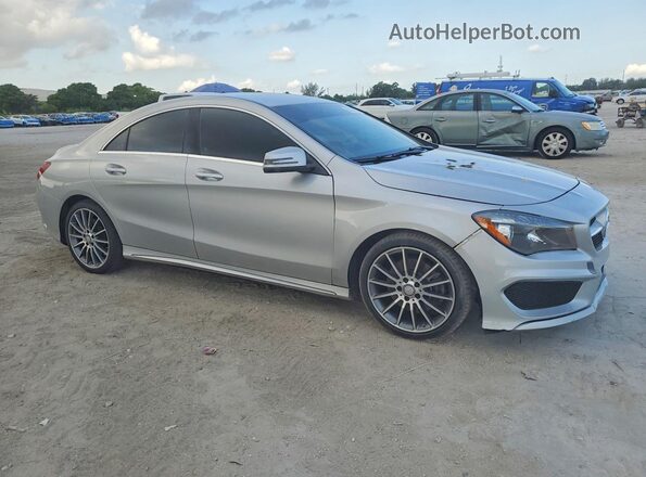 WDDSJ4EB1GN379407 2016 MERCEDES-BENZ CLA-CLASS Silver Przód prawy