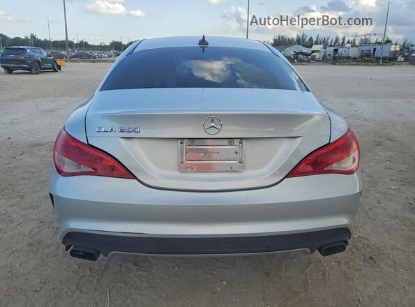WDDSJ4EB1GN379407 2016 MERCEDES-BENZ CLA-CLASS Silver Widok z tyłu