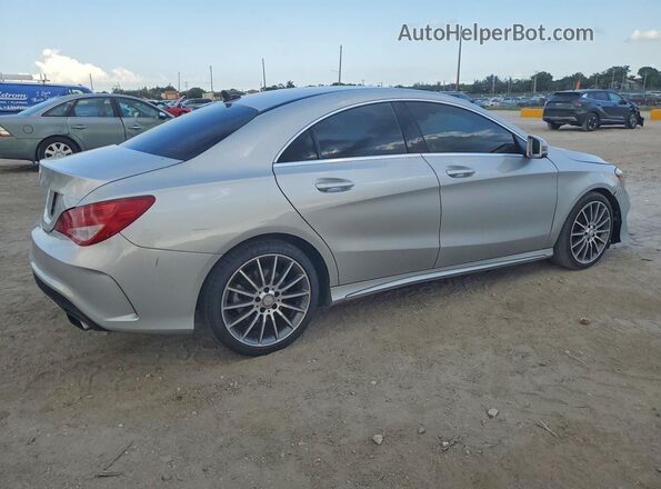 WDDSJ4EB1GN379407 2016 MERCEDES-BENZ CLA-CLASS Silver Tył prawy