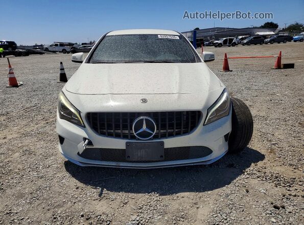 WDDSJ4EB1JN577685 2018 MERCEDES-BENZ CLA-CLASS White Front view