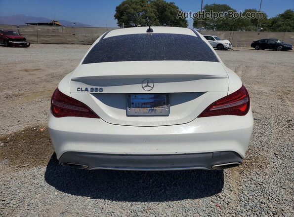 WDDSJ4EB1JN577685 2018 MERCEDES-BENZ CLA-CLASS White Rear view