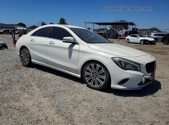 WDDSJ4EB1JN577685 2018 MERCEDES-BENZ CLA-CLASS White Front right