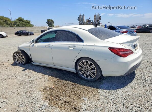 WDDSJ4EB1JN577685 2018 MERCEDES-BENZ CLA-CLASS White Rear left