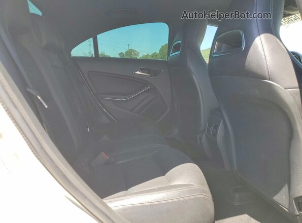 WDDSJ4EB1JN577685 2018 MERCEDES-BENZ CLA-CLASS White Rear seats view
