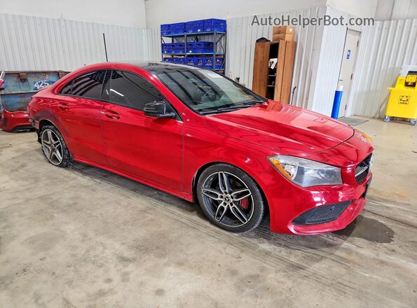 WDDSJ4EB1JN587066 2018 MERCEDES-BENZ CLA-CLASS Red Առջևի աջ