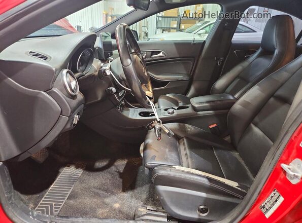 WDDSJ4EB1JN587066 2018 MERCEDES-BENZ CLA-CLASS Red Սալոնի դիմացի տեսք