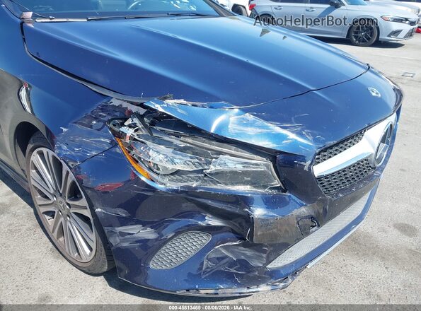 WDDSJ4EB1JN663305 2018 MERCEDES-BENZ CLA 250 Blue Front view