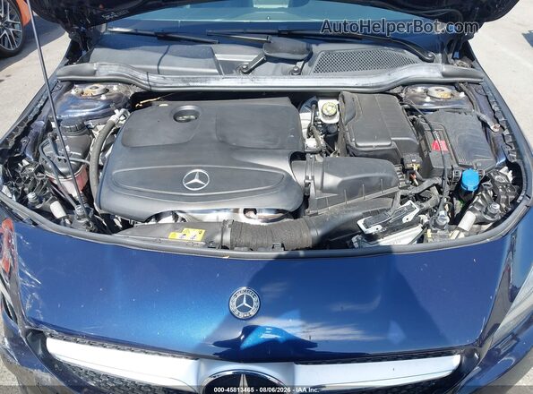WDDSJ4EB1JN663305 2018 MERCEDES-BENZ CLA 250 Blue Rear view