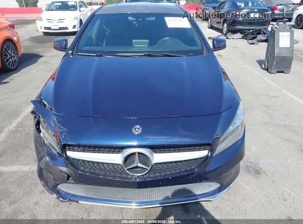 WDDSJ4EB1JN663305 2018 MERCEDES-BENZ CLA 250 Blue Instrument cluster view