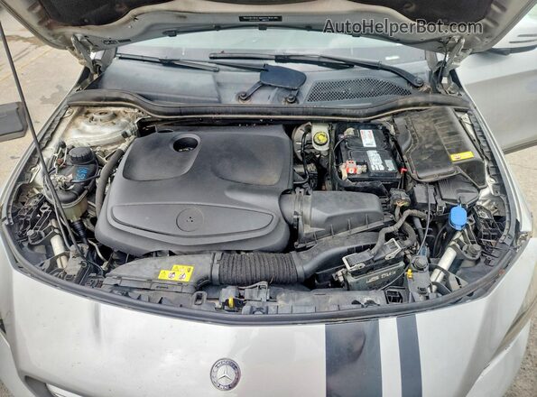 WDDSJ4EB2GN312699 2016 MERCEDES-BENZ CLA-CLASS Silver უკანა სალონის ხედი