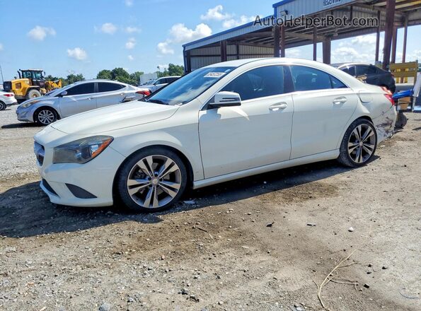 WDDSJ4EB2GN348523 2016 MERCEDES-BENZ CLA-CLASS White Trasero derecho