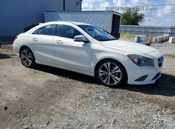 WDDSJ4EB2GN348523 2016 MERCEDES-BENZ CLA-CLASS White Vista interior delantera