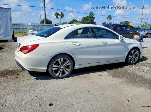WDDSJ4EB2GN348523 2016 MERCEDES-BENZ CLA-CLASS White Vista trasera