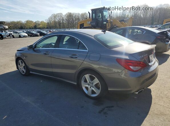 WDDSJ4EB2GN387600 2016 MERCEDES-BENZ CLA-CLASS Gray Rear left