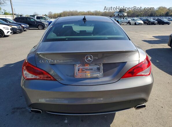 WDDSJ4EB2GN387600 2016 MERCEDES-BENZ CLA-CLASS Gray Rear view