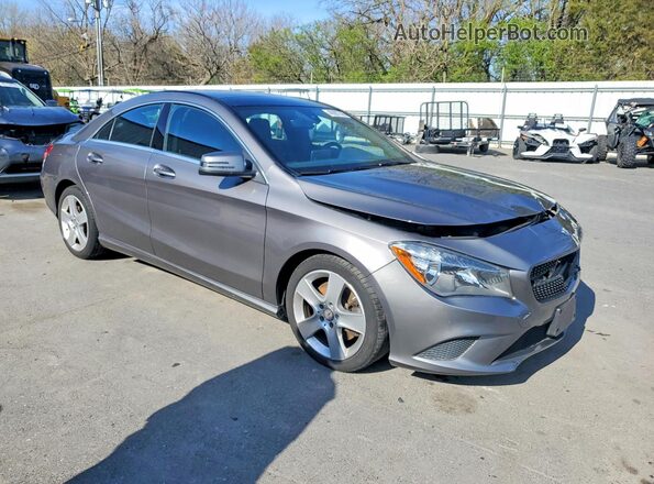 WDDSJ4EB2GN387600 2016 MERCEDES-BENZ CLA-CLASS Gray Front right